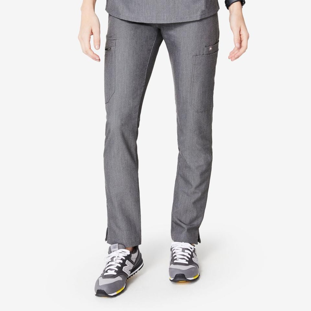 EUC Figs Yola graphite skinny scrub pants size LP